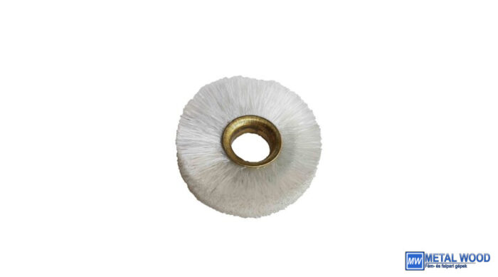 45020083 Nylon körk.27x10x8 0,2 Less Műa. huzalú furatos körkefe Lessmann (Akciós) 45020083 - Image 1