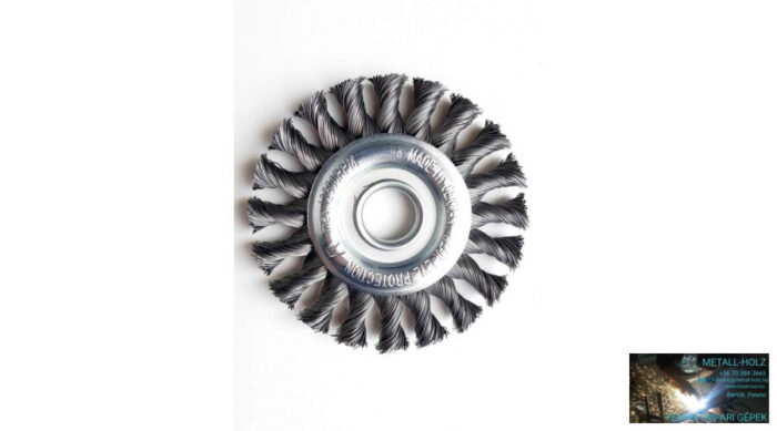 45020137 Ultra körk.115x12x22,2 0,5 Les Sodrott Lessmann furatos körkefe acél huzalból Lessmann (Akciós) 45020137 - Image 1