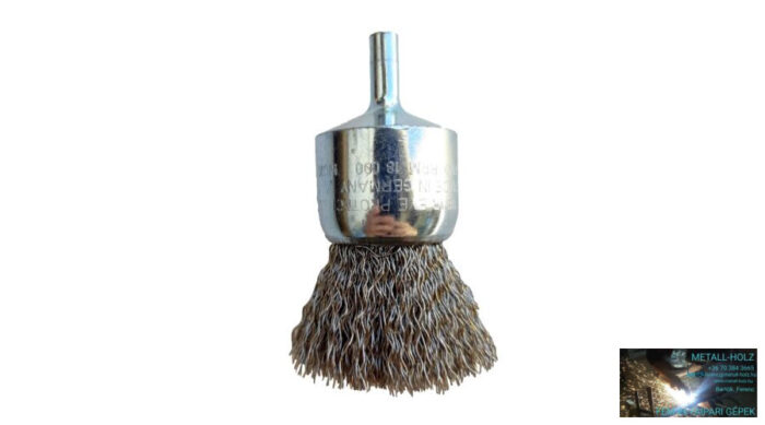 45070050 Rec.ecsetkefe D30 0,3INOX Less Inox huzalú ecsetkefe Lessmann 45070050 - Image 1