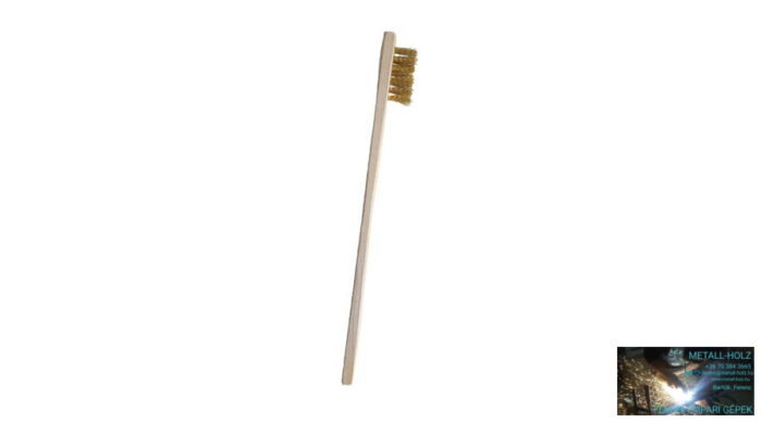 GyertyakefeSárgarézSpecHossz Réz huzalú kézikefe Happy Work 45090014 - Image 1