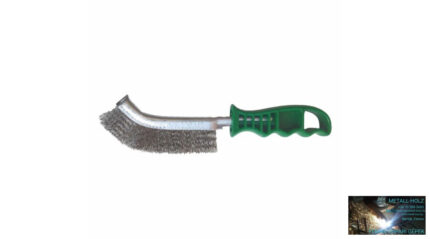 Drótkefe 4-soros inox 0,15 Les Inox huzalú kézikefe Lessmann (Akciós) 45090049