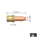 1,6mm AWI patronbefogó ház, gázlencsés (17,26,18-as pisztolyokhoz) - Image 2