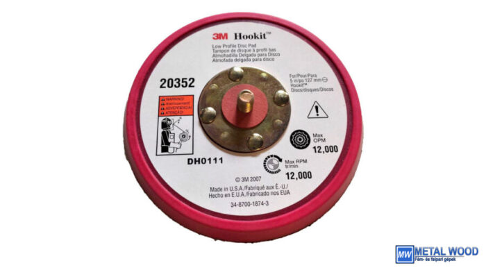 46010071 125x9,6x3/8 sziv.20352 3M Felfogó,tépőzáras csiszolókhoz 3M (Akciós) 46010071 - Image 1