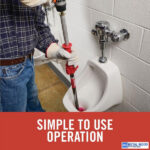 RIDGID K-1 (1,2 m) WC tisztító, buborékfejjel - Image 8