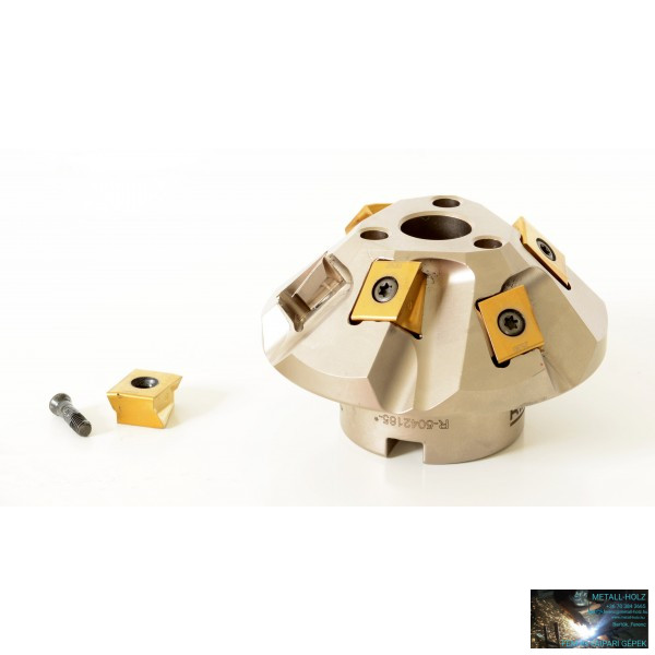 48858 RIDGID B-500 30°-os vágófej, 6 betét, beragadásgátló zsír, 8 csavar - Image 1