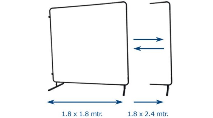 Weldas Moduláris COMBOframe hegesztőfüggöny keret - Image 2