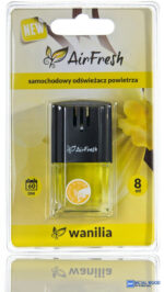 Airfresh BLISTER 8ML Vanilia Autóillatosító