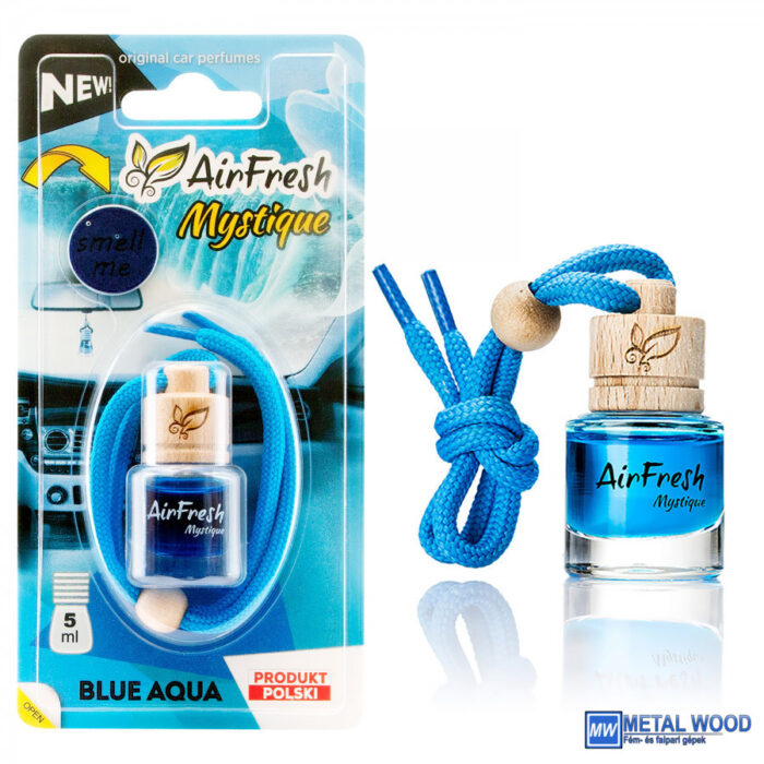 Airfresh MYSTIQUE 5ml  Blue Aqua Autóillatosító - Image 1