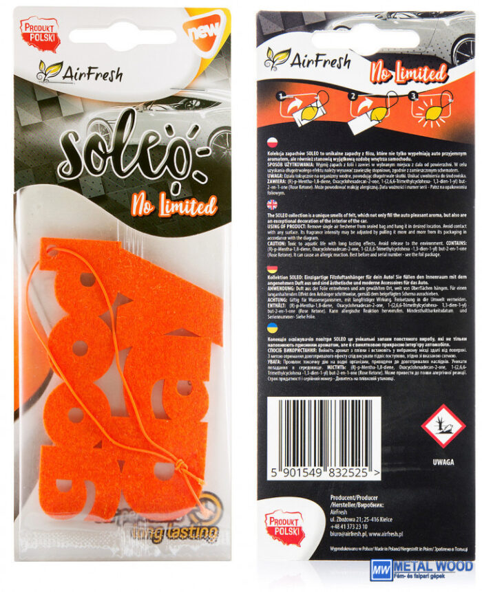 Airfresh SOLEO No limited Autóillatosító - Image 1