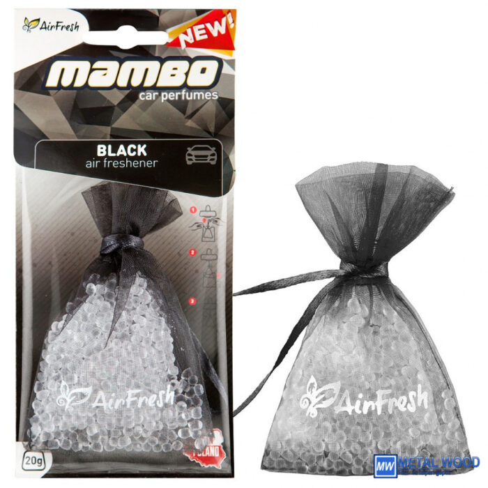 Airfresh MAMBO Black Autóillatosító - Image 1