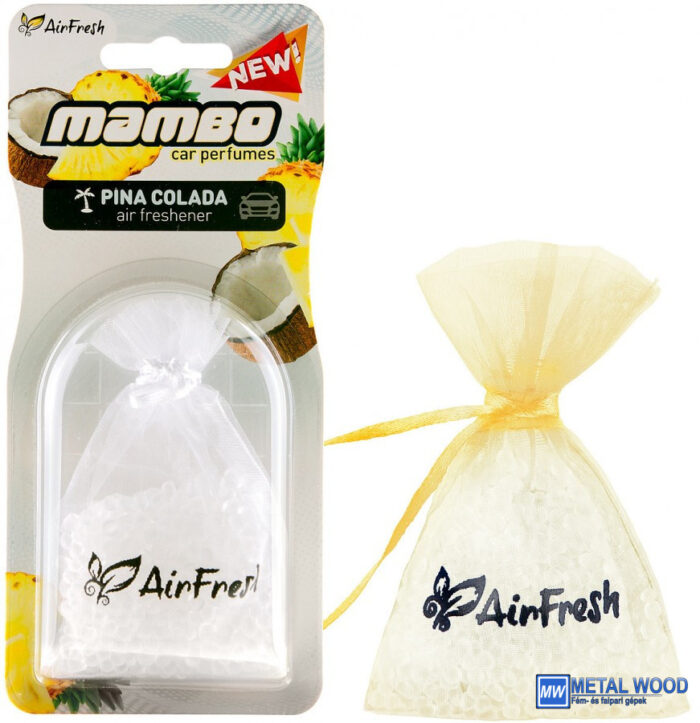 Airfresh MAMBO BLISTER Pina Colada Autóillatosító - Image 1