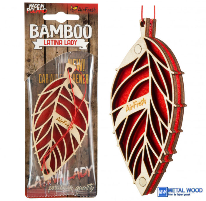 5901549832907 Airfresh BAMBOO Latina Lady Autóillatosító - Image 1