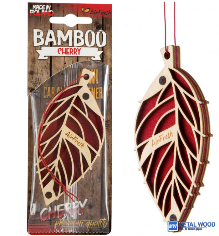 Airfresh  BAMBOO Cherry Autóillatosító - Image 1