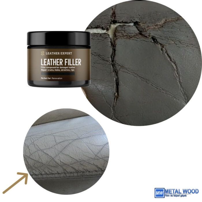 Leather Expert Filler bőr töltőanyag Fekete 250ml - Image 3