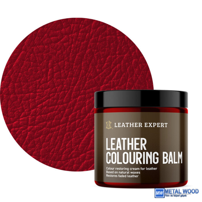 Leather Expert - Bőrszínező Balzsam Természetes Bőrre 250ml  Piros - Image 1