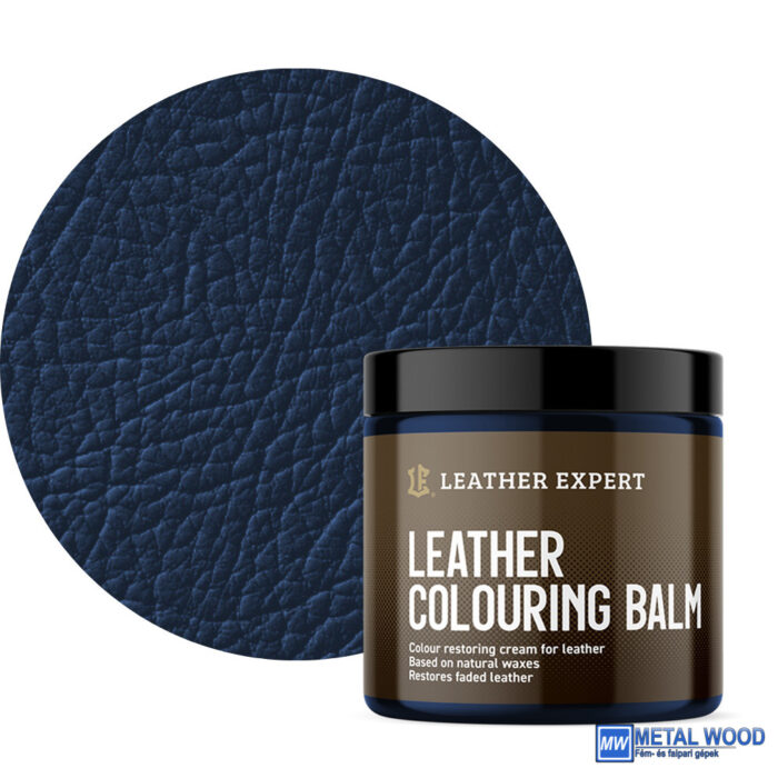 Leather Expert - Bőrszínező Balzsam Természetes Bőrre 250ml Sötét Kék - Image 1