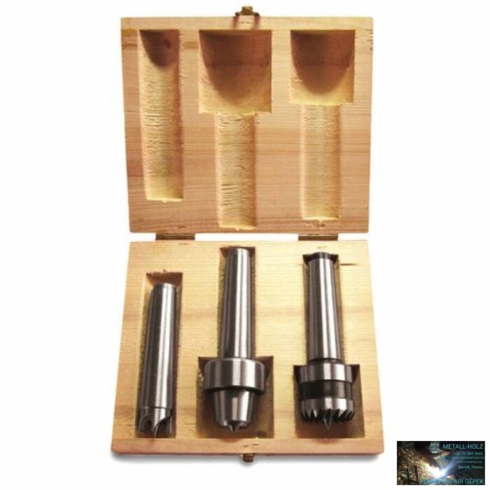 Holzstar faipari esztergához támasztócsúcs klt. 3 db MK2 - Image 1