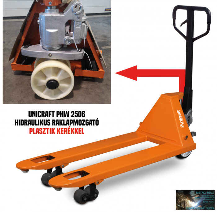 Unicraft PHW 2506 kézi hidraulikus raklapmozgató - Image 5