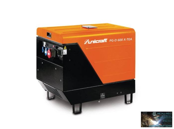 Unicraft PG-D 600 X-TEA szinkrongenerátoros áramfejlesztő - Image 1
