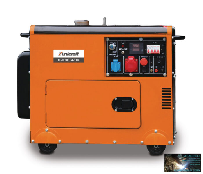Unicraft PG-D 80 TEA-S HC dízel szinkrongenerátoros áremfejlesztő - Image 1