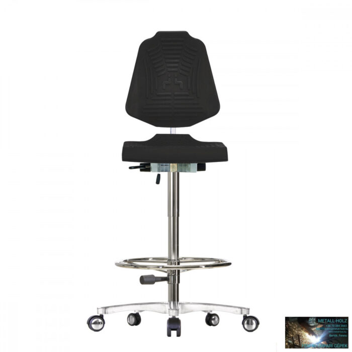 6800020 Unicraft HS 1 szerelő szék görgős - magas támlával, PUR ülőlappal - Image 1