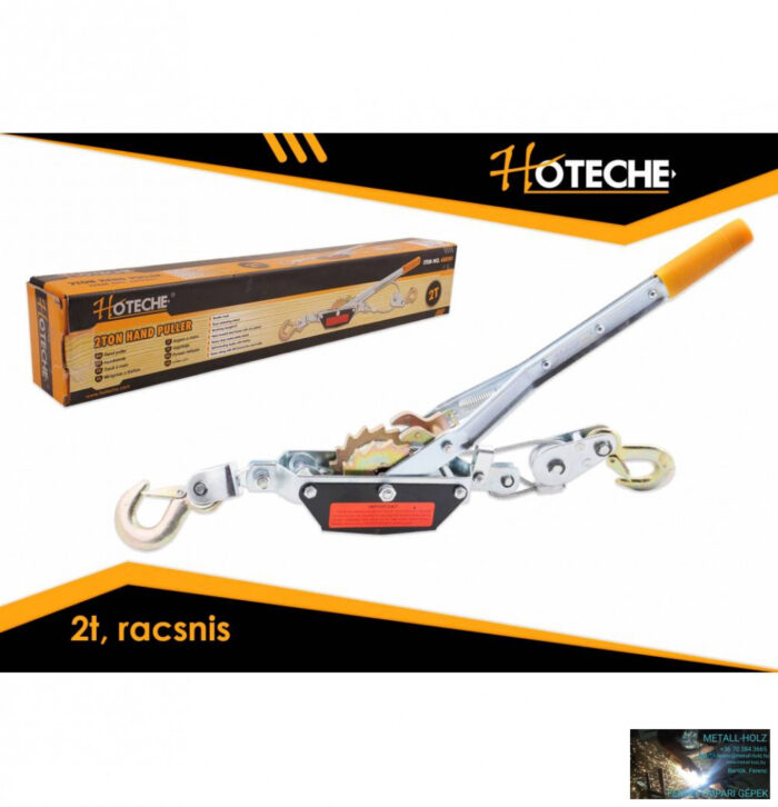 680201 WKR-Csörlő kézi, racsnis 2t Hoteche - Image 1