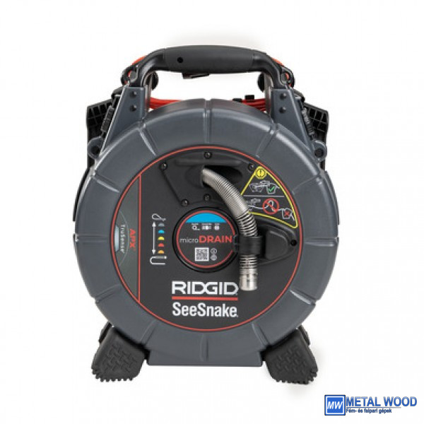 70023 RIDGID SeeSnake microDrain APX ellenőrző kamerarendszer TruSense rendszerrel, Ø 32 - 75 mm - Image 1