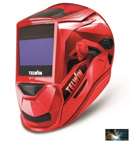 Telwin Vantage Red XL automata fényresötétedő hegesztő fejpajzs