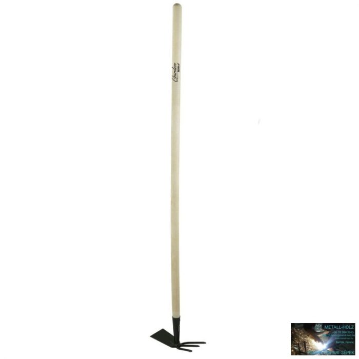 80C071 Egyenes kapa villával fa nyéllel113cm - Image 1