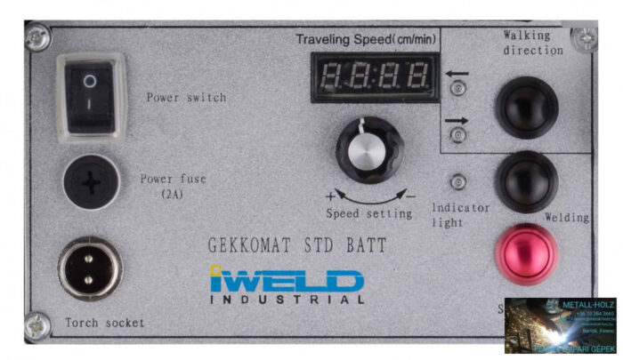 IWELD GEKKOMAT STDB hegesztő traktor (akkumulátoros) - Image 3