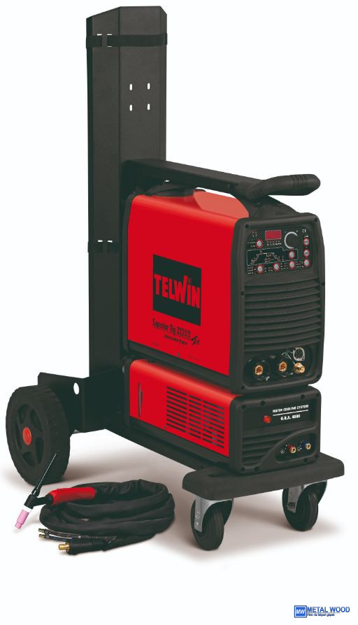 816131 Telwin Superior TIG 322 AC/DC Aqua - Image 1