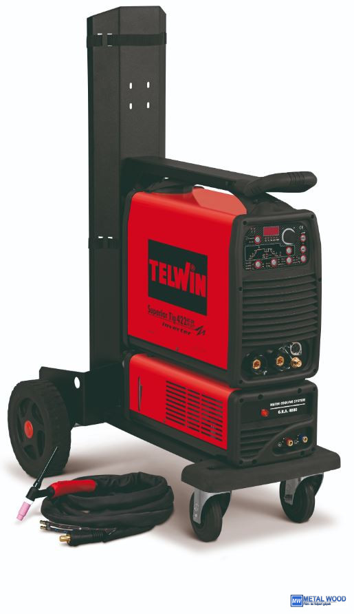 816135 Telwin Superior TIG 422 AC/DC Aqua - Image 1