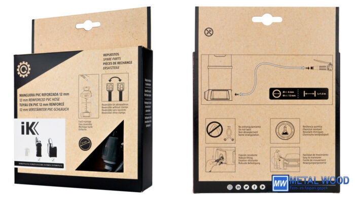 82671870 IK REINFORCES HOSE 1.5M Erősített Tömlő - Image 1