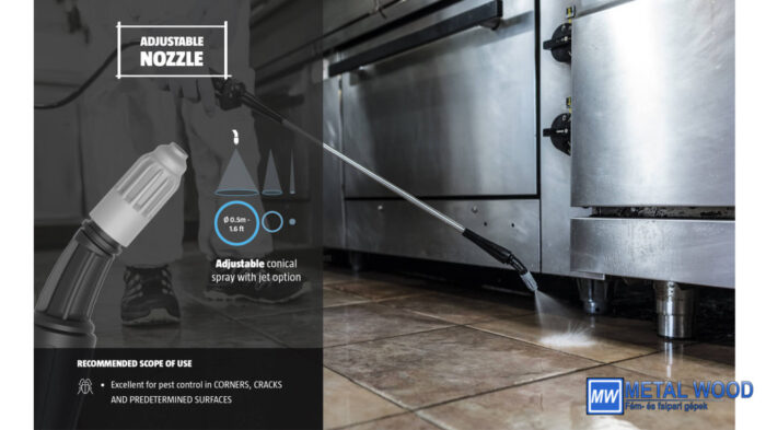 IK E 15BS AKKUS Permetező Professzinális - Image 5