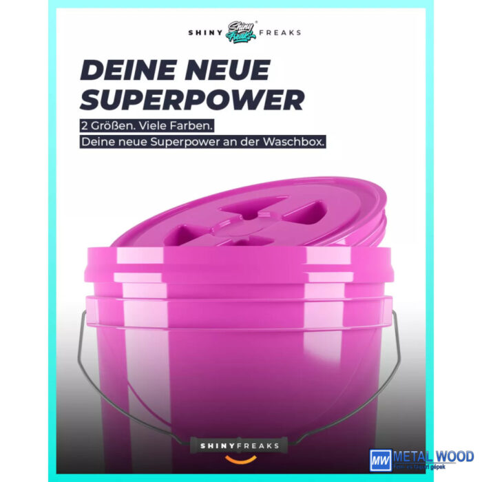 Chemicalworkz Mosóvödör Rózsaszín 13L Performance Buckets - Image 5