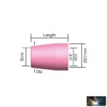 Alumínium kerámia gázterelő 10-es (5db/cs) - Image 2