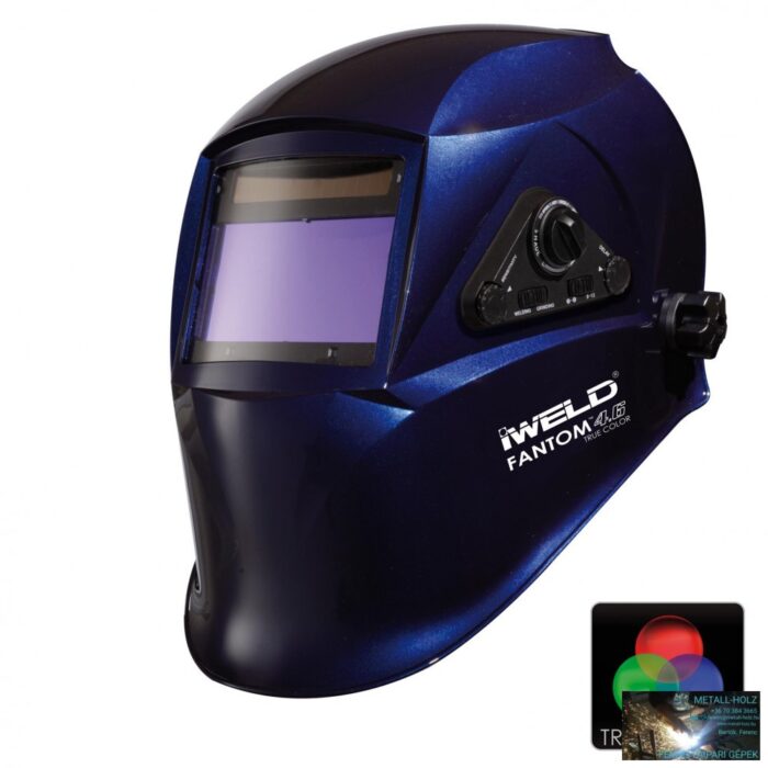 8FNTM4BLUMET IWELD FANTOM 4.6 Automata hegesztő fejpajzs (kék-metál) - Image 1