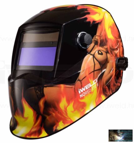 IWELD NORED EYE 3 Automata hegesztő fejpajzs (láng-lady)