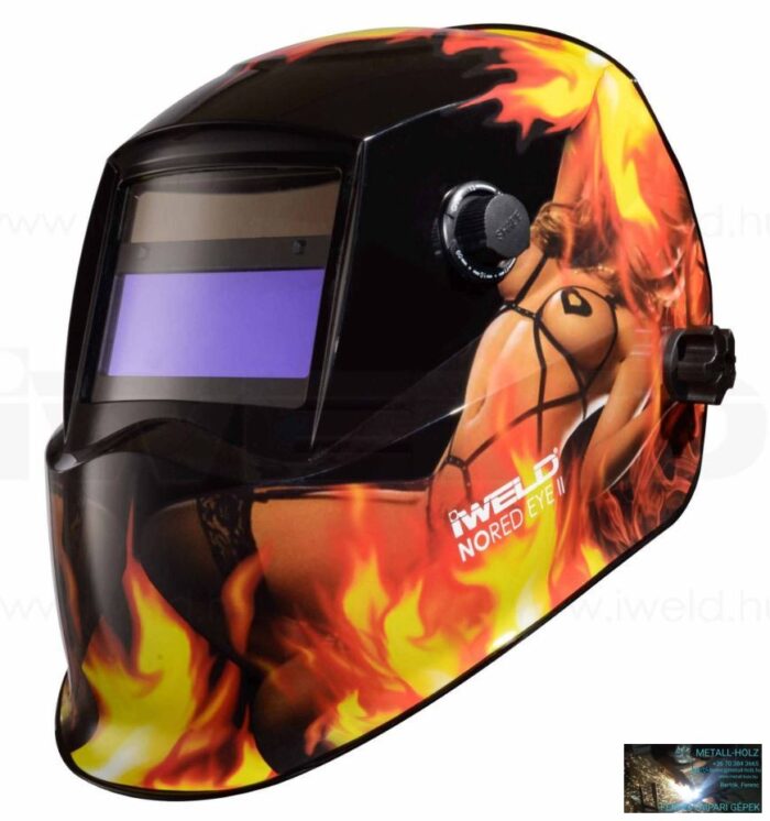 IWELD NORED EYE 3 Automata hegesztő fejpajzs (láng-lady) - Image 1