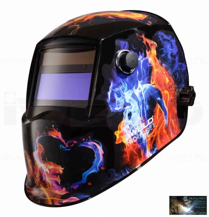 8NRDE2FLMLOV IWELD NORED EYE II Automata hegesztő fejpajzs (tűz-pár) - Image 1