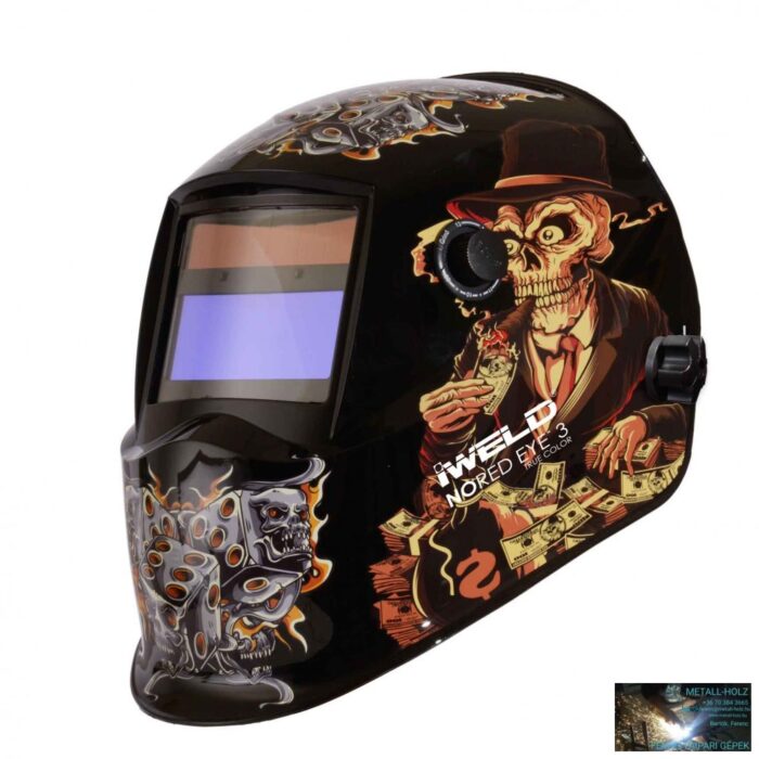 8NRDE2RGLSMK IWELD NORED EYE 3 Automata hegesztő fejpajzs (dollár-papa) - Image 1
