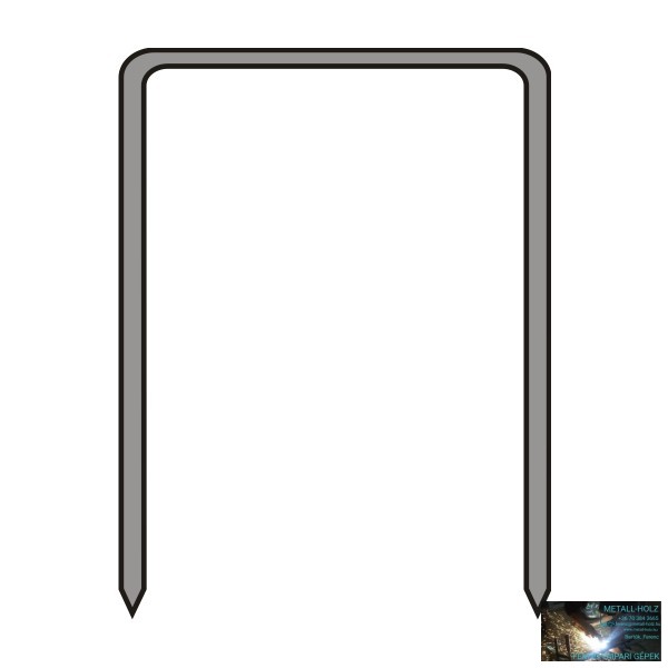 A536206 Tartlék kapcsok 6mm-tól-16mm-ig Ga21, tipus80, (1,25x1,00x5,7mm) 5000db - Image 1