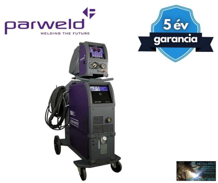 Parweld 500A-os impulzus / duplaimpulzusos, különtolós, MIG/MAG vízhűtéses hegesztőgép - Image 1