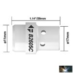 Kerámia gázdiffúzor 260A (5db/cs) - Image 2