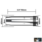 Szűkülő-kúpalakú gázterelő O 12 mm 340A (5db/cs) - Image 2