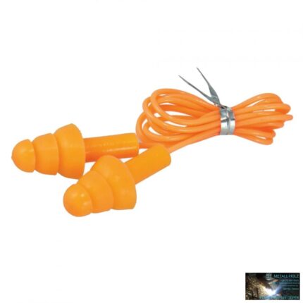 Zsinóros szilikon zajvédő füldugó, SNR 29dB, 1pár