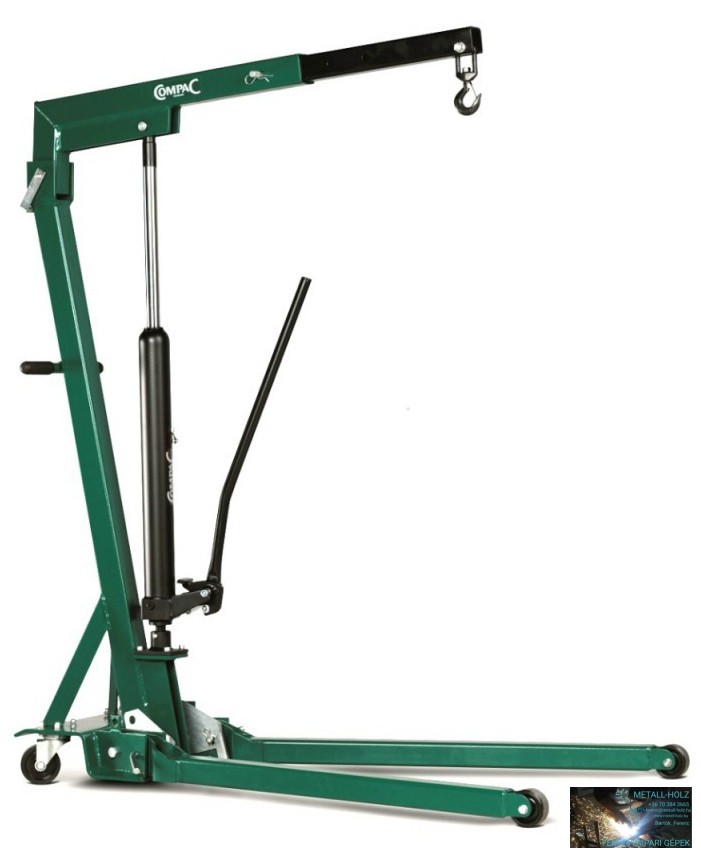 CC_10 COMPAC Hydraulik CC 10 összecsukható motorkiemelő zsiráf, extra alacsony, 1 t - Image 1