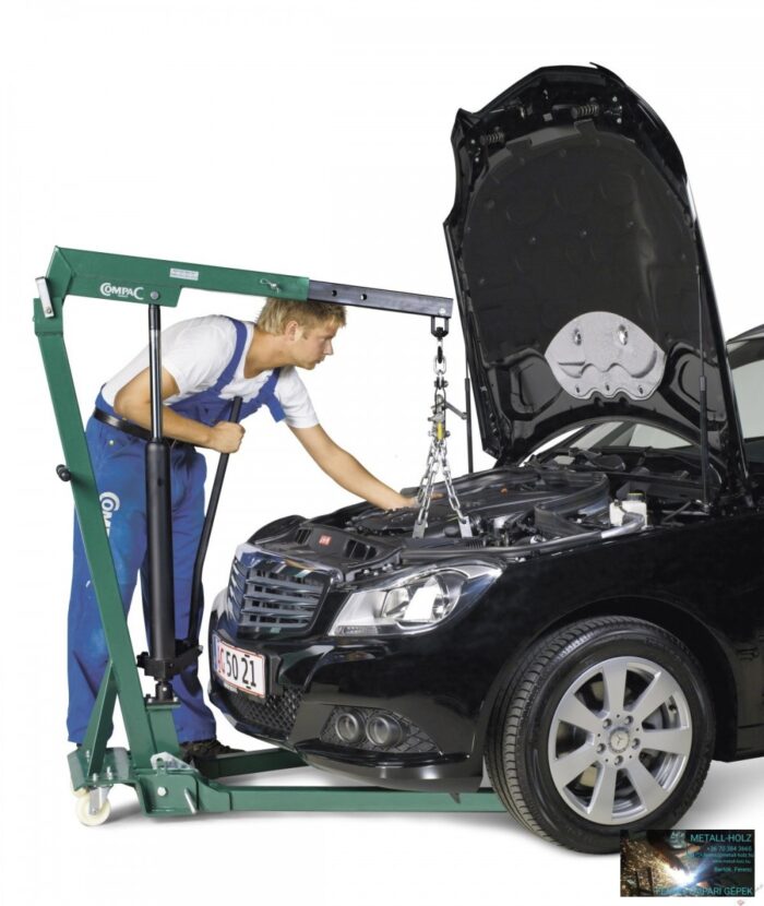 COMPAC Hydraulik CC 10 összecsukható motorkiemelő zsiráf, extra alacsony, 1 t - Image 3