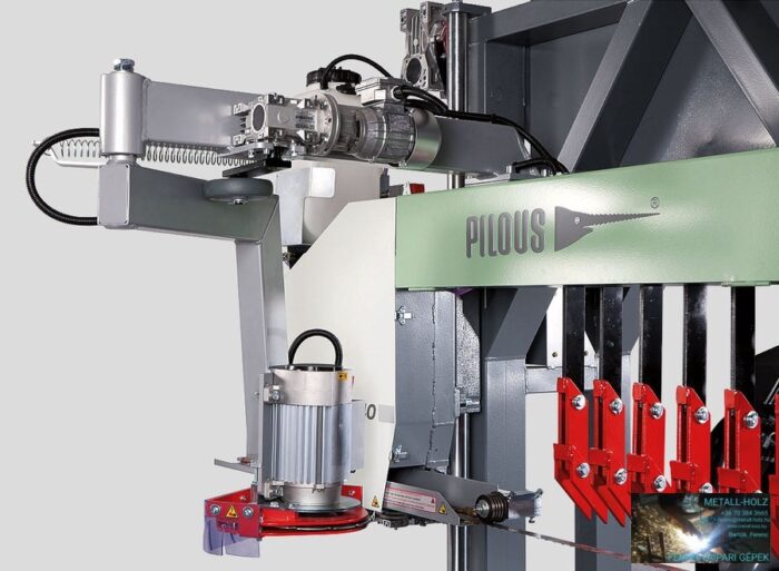 PILOUS CTR1000 FORESTOR - vízszintes rönkhasító faipari szalagfűrészgép. - Image 3