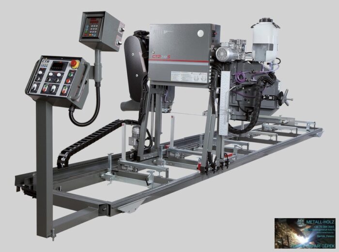 PILOUS CTR710 FORESTOR - PROFI - vízszintes rönkhasító faipari szalagfűrészgép. - Image 3